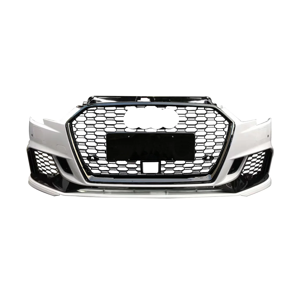 2017-2019 Audi A3/S3 RS3 Style Front Bumper – Sedan with ACC Radar Hole