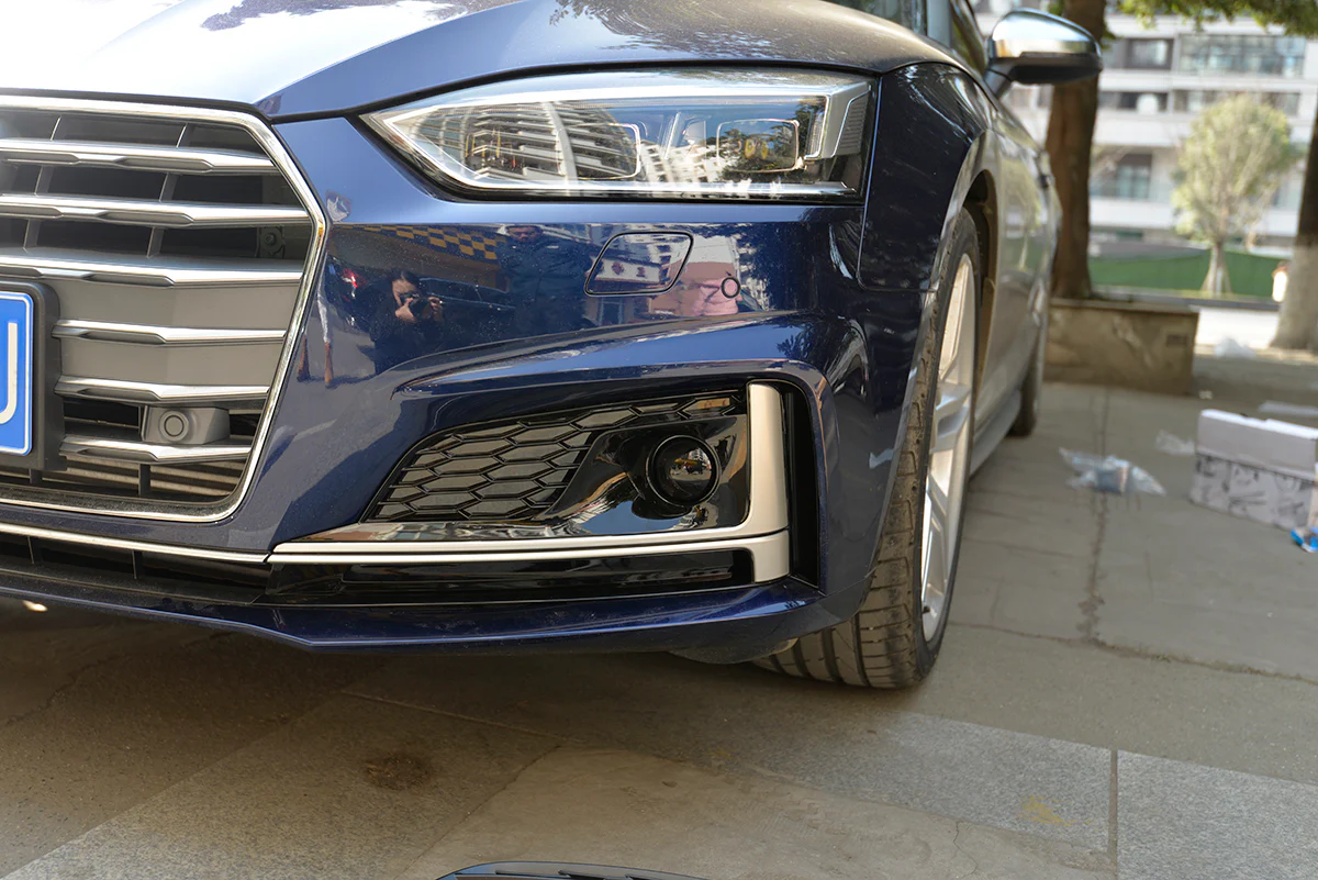 2017-2019 Audi A5 / S5 S-line Fog Grille Covers with ACC - Image 14