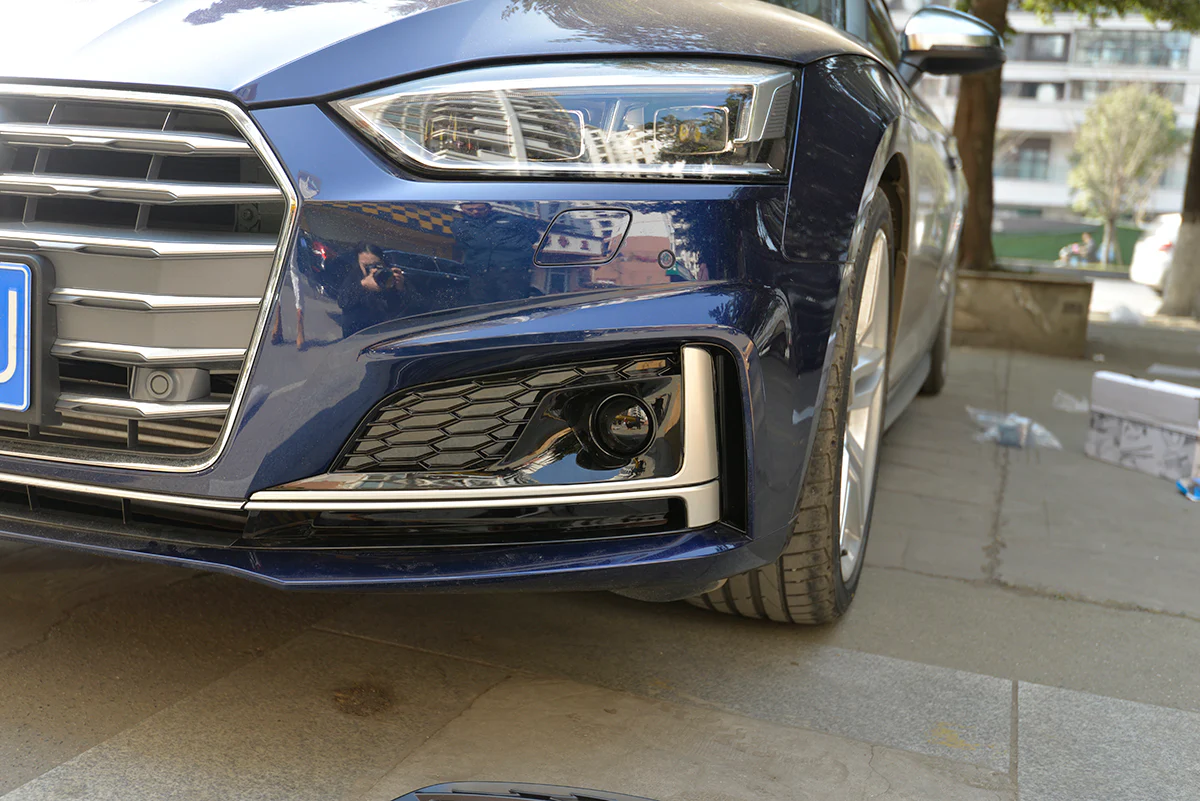 2017-2019 Audi A5 / S5 S-line Fog Grille Covers with ACC - Image 15