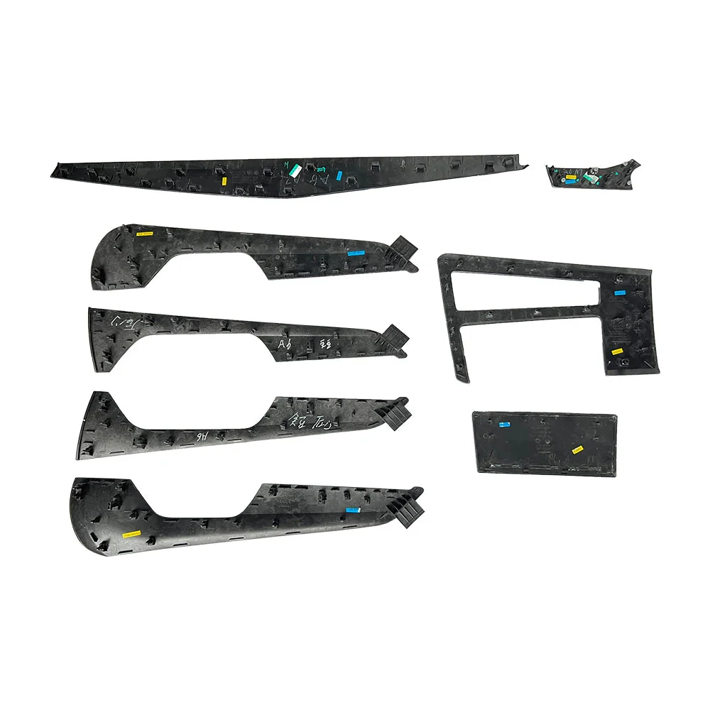 Carbon Fiber Interior Trim Set for Audi A6 / A7 C8 (2020+) – 8pc Full Kit - Image 7