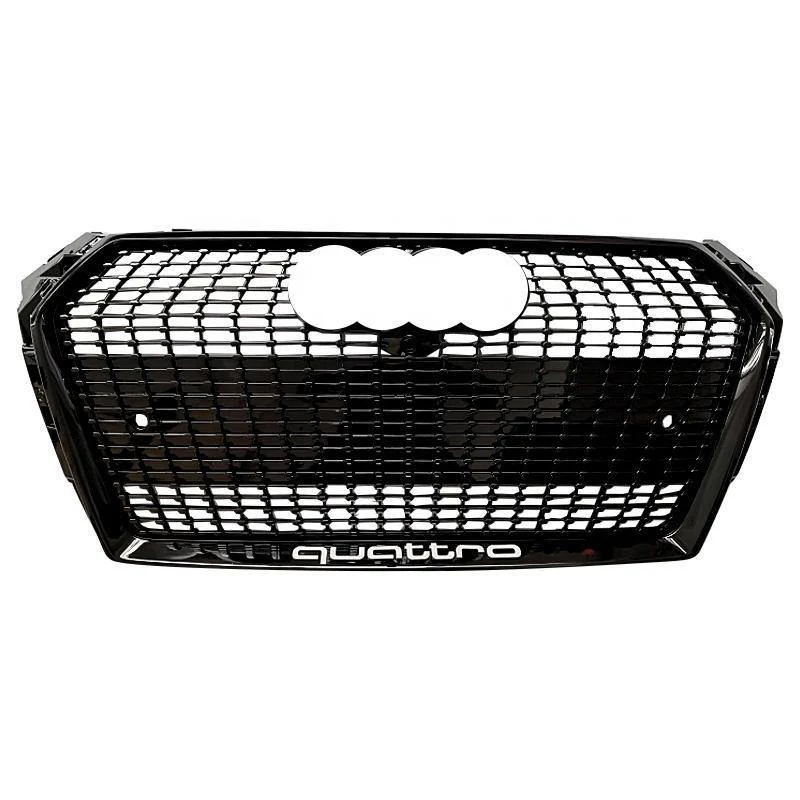 RS Honeycomb Front Grille for 2017-2019 Audi A4/S4 B9 Models - Image 7