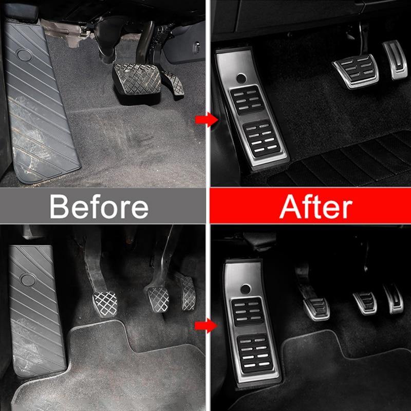 Stainless Steel Audi Sport Foot Pedals for Audi B9 Models - Image 5