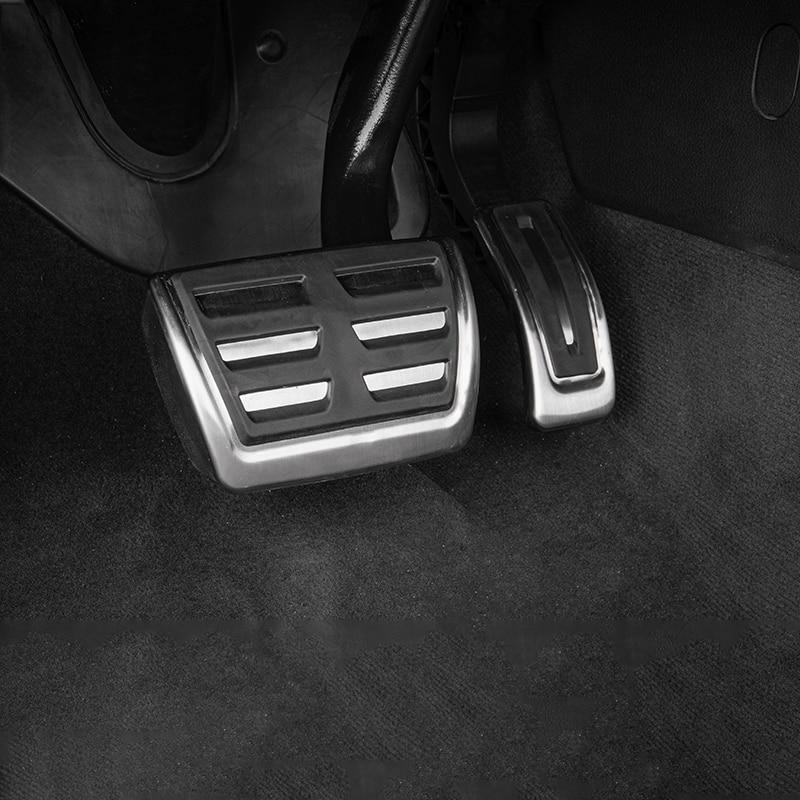 Stainless Steel Audi Sport Foot Pedals for Audi C8 Models - Image 2